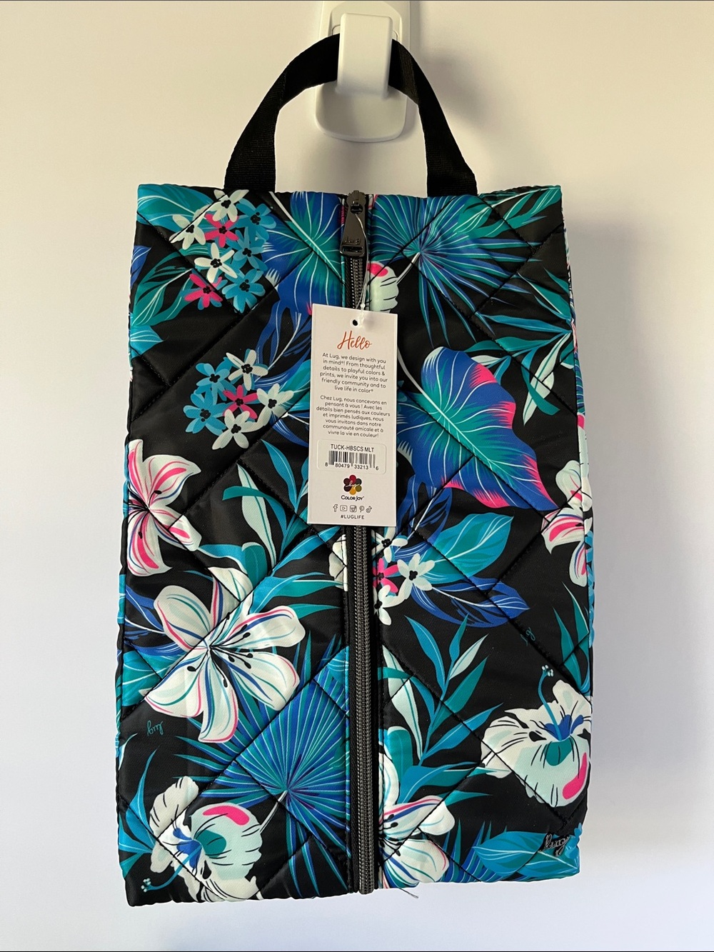LUG - Tuck Hot Styling Tool Case in Hibiscus Multi